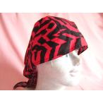  Yokohama новейший Zebra рисунок! очарование. бандана колпак красный мужской женский 4 листов до стоимость доставки 180 иен 2z