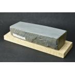 亀岡岡花産青砥石 天然砥石 本物保証【使用品】 T2113-9