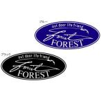 フォレスト　ステッカー　85mm×200mm　シール