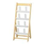 fonteスリッパスタンド　天然木スリッパラック（幅275mm）ナチュラル