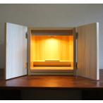 仏壇 ミニ仏壇 10号 モダン ミニ ホワイト おしゃれ 浄土真宗 ナチュラル色 超コンパクト トナリテ