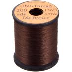 timko(TIEMCO) fly завязывание UNI Uni s красный 6/0 200 ярд темно-коричневый 