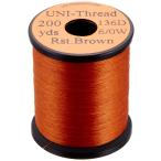 timko(TIEMCO) fly завязывание UNI Uni s красный 6/0 200 ярд Rusty Brown 