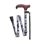  Fuji Home Basic складной S цветочный принт синий [ соответствующий рост : примерно 140~160cm]