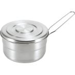 kakse- раунд кухонная утварь кастрюля с памятью . нержавеющая сталь 15cm полный вода емкость 1.6L compact упаковочный пакет имеется уличный кемпинг SOLA Rela