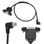 Mini 5Pin 90 раз правый направление мужской -USB2.0 B женский panel крепление type кабель принтер кабель 480Mbps высокая скорость кабель адаптор сканер 