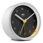 BRAUN| Brown Analog Alarm Clock BC12WB
