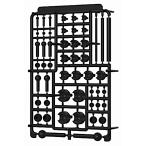  хобби основа (HOBBY BASE)... шаровое соединение двойной G* серый пластиковая модель для детали PPC-T132