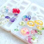 Yahoo! Yahoo!ショッピング(ヤフー ショッピング)シリコンモールド レジン アクセサリー パーツ チャーム キーホルダー 2点セット UV LED レジン型