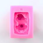 在庫限りSALE 680円→490円 シリコンモールド ベビーカー 赤ちゃん アロマストーン 石膏 キャンドル モールドレジン エポキシ樹脂