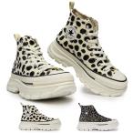 ショッピングアニマル コンバース オールスター アール トレックウエーブ アニマルファー HI 厚底 スニーカー メンズ レディース ハイカット シャンクソール