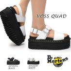 ドクターマーチン サンダル レディース VOSS QUAD ヴォス レザー 厚底 ストラップ 正規品 本革
