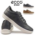 エコー 靴 メンズ スニーカー レザー カジュアル 501674 バイウェイ BYWAY ECCO グレー キャメル
