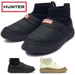 ショッピングハンター ハンター レディース ブーツ WFS2265REN レディース インアウトパファーニットカフブーツ スリッパ ショートブーツ