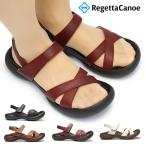 リゲッタ カヌー レディース サンダル CJFD5326a 厚底 ストラップ バックベルト 日本製