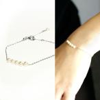 ベビーパールチェーンブレスレット5...