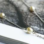 バロックパールステーションネックレスレディースジュエリーアクセサリーパール...