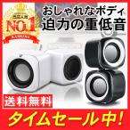 PCスピーカー 高音質 USB ステレオ コンパクト 大音量 パソコン PC Mac テレビ スマホ 【改良版A1】