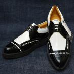 THE FLAT HEAD フラットヘッド RJB L111D フラットロー ラバーシューズ コードバン 日本製 ブラック／ホワイト