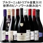 ワイン 赤ワインセット 46％OFF ブルゴーニュ＆トリプル金賞入り！世界のピノ・ノワール飲み比べ9本セット 第9弾  フルボディ 送料無料