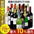 ワイン ワインセット 【53％OFF】4冠金賞シャンパン＆ボルドー金賞入り!世界の赤白泡18本セット 送料無料