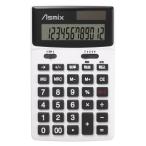 A-4522966523042 アスカ カラー電卓　ホワイト