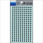 A-4906186070690 A-one цвет этикетка 5mm круг чёрный 