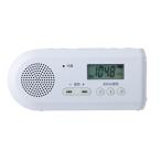 AX-HRJ30-W Toshiba рука поворот зарядка радио белый AUREX( Aurex ) конденсатор заряжающийся широкий FM