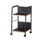 END-403BK восток . тумбочка на колесах черный * клиент сборка 