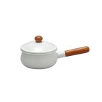 PO-15S 野田琺瑯 POCHKA(ポーチカ) ソースパン 15cm ガス火・IH対応 片手鍋