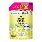 大容量エマール 伸びヨレ戻して元通り、洗ったほうが、逆に長持ち！ リフレッシュグリーンの香り 詰替え用 1,400ml