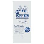 (欠品)業務用強力レジ袋 100枚入 乳白色 RJJ-066号 XLZ4401