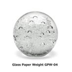 グラス ペーパーウェイト Glass Paper Weight GPW-04 ガラス 置物 オブジェ ハンドメイド