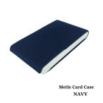 Metle Card Case Navy темно-синий футляр для визитных карточек мужской женский футляр для карточек 
