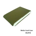 Metle Card Case Olive оливковый футляр для визитных карточек мужской женский футляр для карточек 