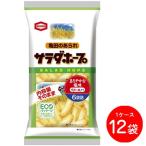 ショッピングお年賀 亀田製菓 サラダホープ 塩味 1ケース (90g×12袋) 新潟 あられ 米菓 新潟 お土産 お取り寄せ