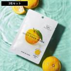 ( почтовая доставка бесплатная доставка ) ( Kochi префектура производство YUZUju-si- маска для лица 3 шт. комплект )tei Lee aroma Japan лицо . уход 