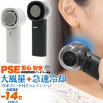 ハンディファン 冷却プレート 小型 2025 携帯扇風機 首かけ ペルチェ 冷却プレート付き 強風 USB充電 手持ち ネックストラップ付