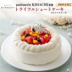 クリスマスケーキ 2025 パティスリー キハチ トライフルショートケーキ 5号 ホール 予約 12/20〜24お届け