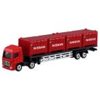  Takara Tommy TAKARA TOMY Tomica длинный модель Tomica No.144 saec Profia прицеп / Nissan контейнер миникар машина 