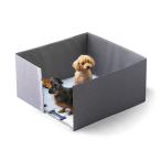  Iris o-yama домашнее животное туалет Circle серый широкий 