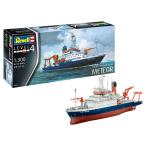  Германия Revell 1/300 Германия море . исследование судно Meteor пластиковая модель 05218 формирование цвет 