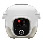 ティファール 電気圧力鍋 3L 内蔵250レシピ  クックフォーミー ホワイト  圧力調理 1台7役 CY8741JP