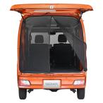 セイワ(SEIWA) 車用 防虫ネット 楽らくマグネット バックドア専用 Sサイズ IMP041 1枚入り メッシュ 両面スライドファスナー 車中泊