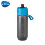 【廃】BRITA 携帯用浄水ボトル 600ml アクティブ ブルー マイクロディスクフィルター 1個付 ボトル型浄水器 ブリタ