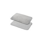 (欠品)CB JAPAN カラリデイ リバーシブル バスマット グレー 吸水バスマット シービージャパン