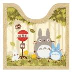 となりのトトロ なかま トイレマット ベージュ 約60×60cm 37144 センコー