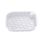 (欠品)青葉紙業 どん重 中皿(100入) 半透明 04235 品番：GDV7301