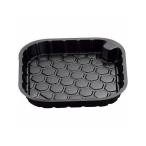 (欠品)青葉紙業 どん重 中皿(100入) 黒 04236 品番：GDV7302