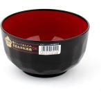 (欠品)ナカヤ化学 レンジ 中丼 亀甲 黒 K341-1 D2310